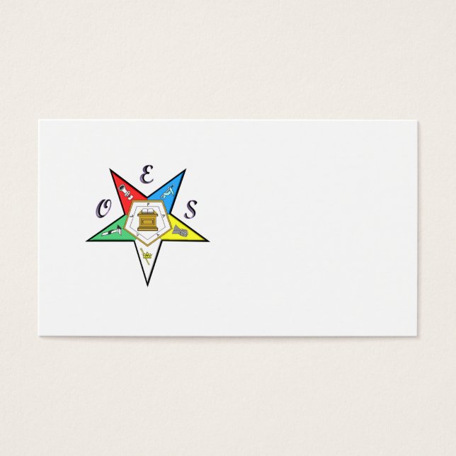 OES Chapter Profile Card (Front)