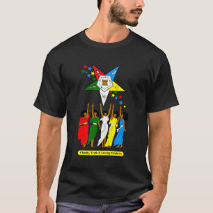 Oes Charity Truth And Loving Kindness Star Oes Mot T-Shirt