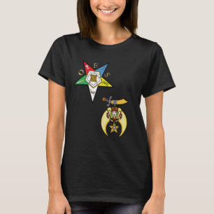OES Daughters of Sphinx Split Order Eastern Star S T-Shirt