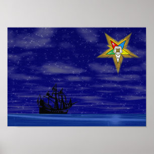 OES EASTERN STAR PRINT