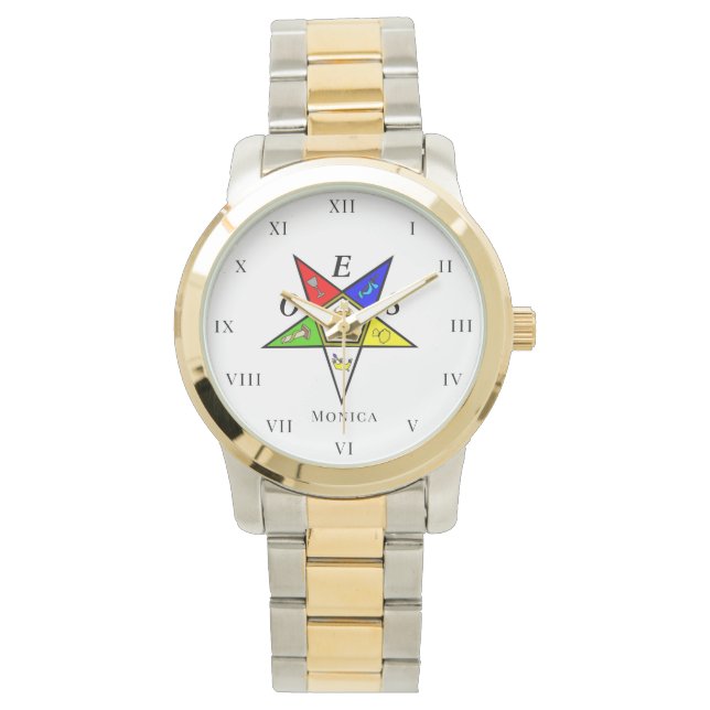 OES Eastern Star Sister Freemason Charity Masonic Watch (Front)