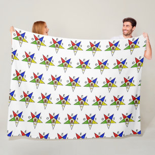 OES Eastern Star Sister Masonic Freemasonry Fleece Blanket