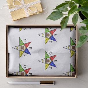 OES Eastern Star Sister Masonic Freemasonry Tissue Paper