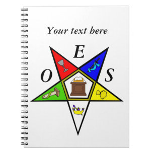 OES Eastern Star Sister Masonry Order Notebook
