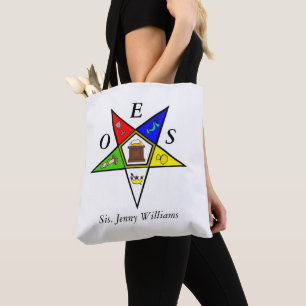 OES Eastern Star Sister Masonry Order Tote Bag