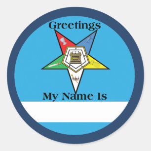 OES Greetings Sticker