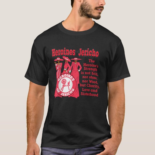 OES Heroines of Jericho Order the Eastern Star Tha T-Shirt (Front)