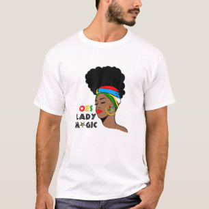 OES Lady Magic Sister Order Of The Eastern Star Mo T-Shirt