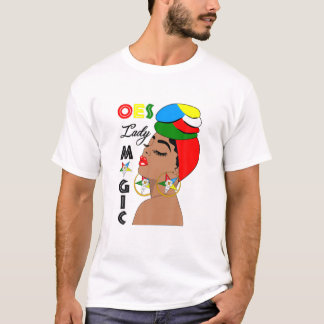 OES Lady Magic Sisters Sistar Eastern Star Valenti T-Shirt