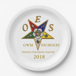 OES LARGE PAPER PLATE
