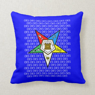OES Order of the Easter Star Pillow