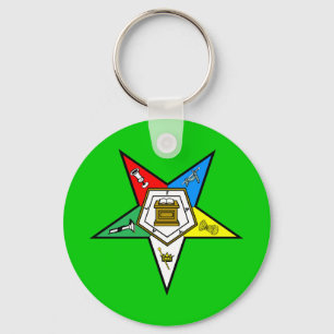 OES Order of the Eastern Star Key Chain