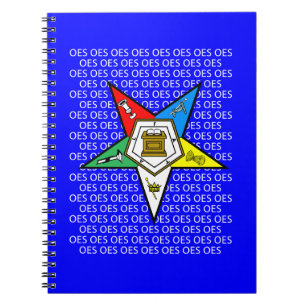 OES Order of the Eastern Star Notebook