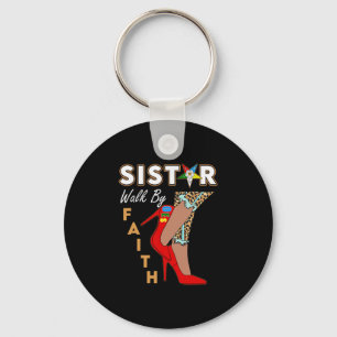 Oes Sistar Leopard Walk By Faith Eastern Star Than Key Ring