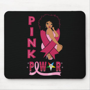 Oes Sister Pink Power Eastern Star Breast Cancer A Mouse Mat