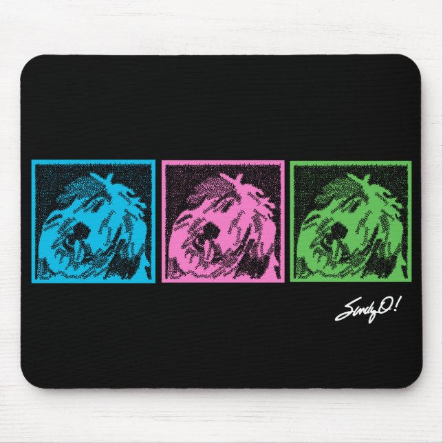 OES Topspin Mouse Mat (Front)
