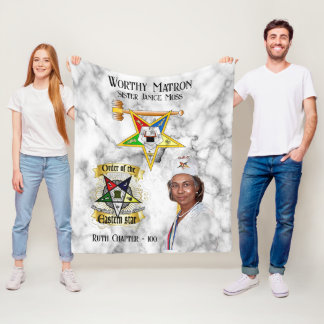 OES Worthy Matron Fleece Blanket