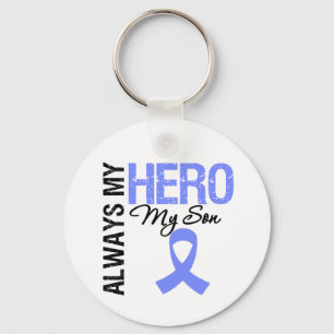 Oesophageal Cancer Always My Hero My Son Key Ring