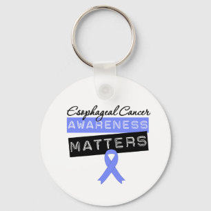 Oesophageal Cancer Awareness Matters Key Ring