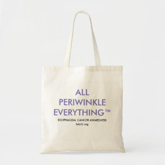 Oesophageal Cancer Awareness Periwinkle Tote
