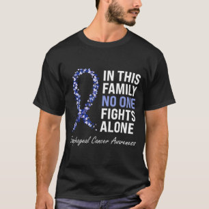 Oesophageal cancer awareness purple periwinkle T-Shirt
