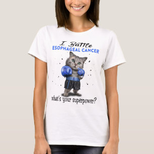 Oesophageal Cancer Awareness Ribbon Support Gifts T-Shirt