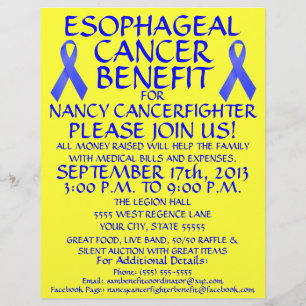 Oesophageal Cancer Benefit Flyer