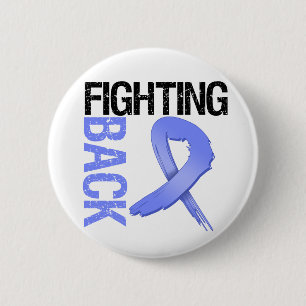 Oesophageal Cancer Fighting Back 6 Cm Round Badge