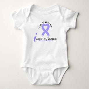 Oesophageal Cancer I Support My Grandpa Baby Bodysuit