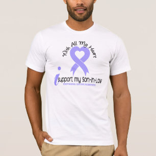 Oesophageal Cancer I Support My Son-In-Law T-Shirt