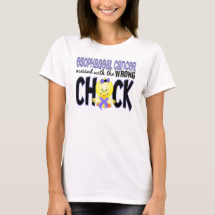 Oesophageal Cancer Messed With The Wrong Chick T-Shirt