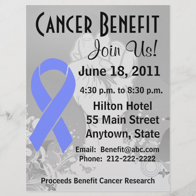 Oesophageal Cancer Personalised Benefit Flyer (Front)
