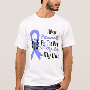 Oesophageal Cancer Ribbon Hero My Dad T-Shirt
