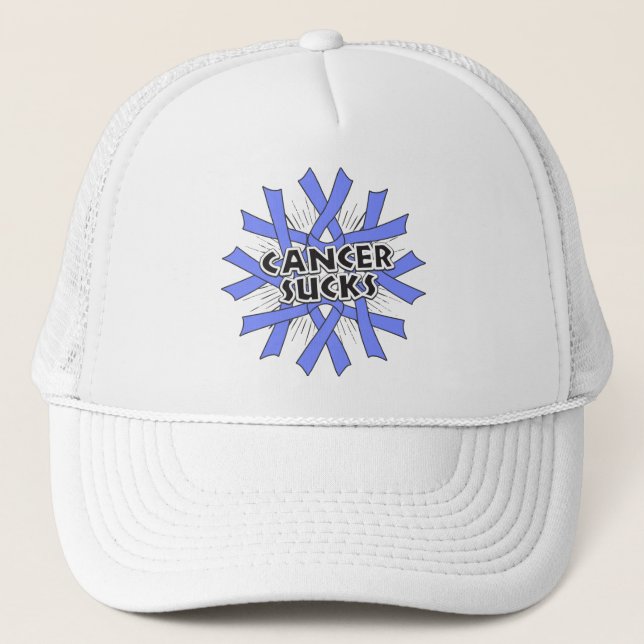 Oesophageal Cancer Sucks Trucker Hat (Front)