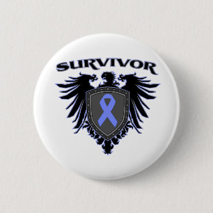 Oesophageal Cancer Survivor Crest 6 Cm Round Badge