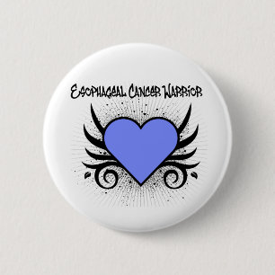 Oesophageal Cancer Warrior 6 Cm Round Badge