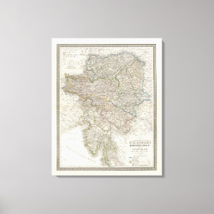 Oesterr Kronlander Canvas Print