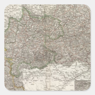 Oesterreich - Vienna Region Square Sticker