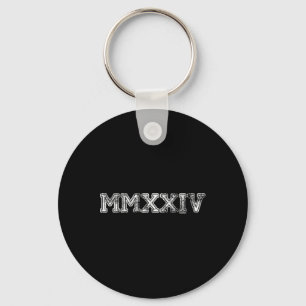 Of 2024 Mmxxiv Graduation Spirit Vintage Senior 20 Key Ring