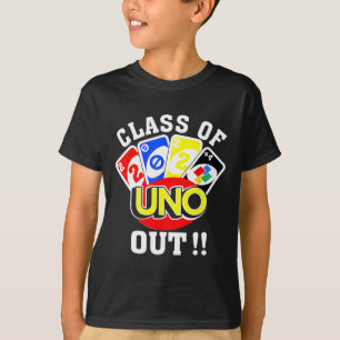 Of 2024 Uno Out Senior 2024 Graduation Teacher Stu T-Shirt