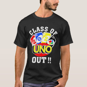 Of 2024 Uno Out Senior 2024 Graduation Teacher Stu T-Shirt