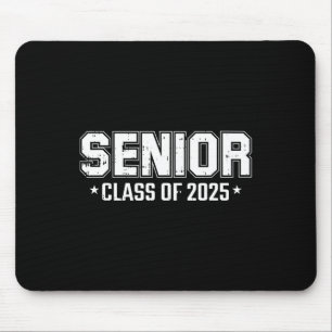 Of 2025 Senior Graduation High School College Grad Mouse Mat