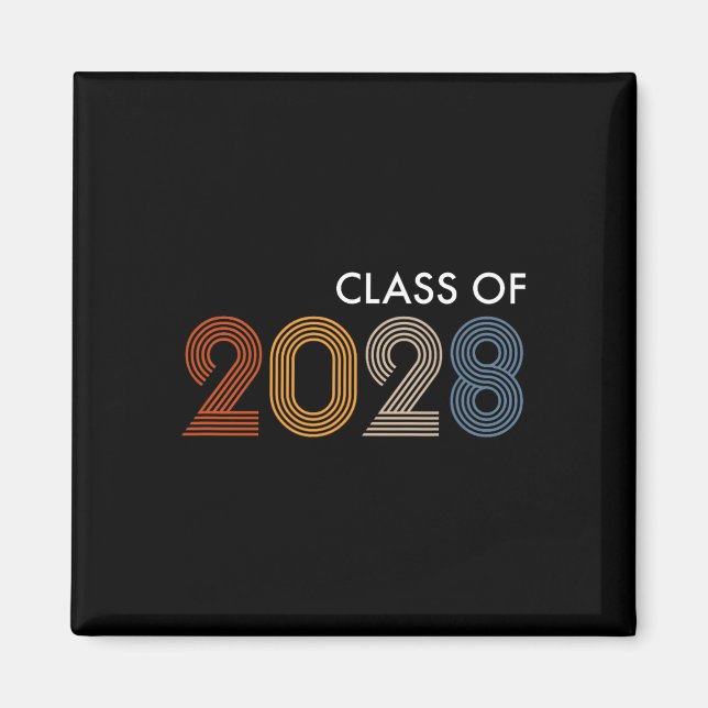 Of 2028 College University High School Future Grad Magnet (Front)