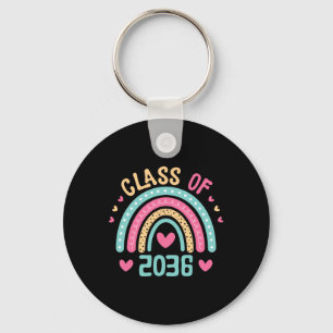 Of 2036 Grow With Me First Day Of School Graduatio Key Ring