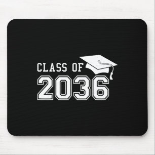 Of 2036 Grow With Me First Day Of School Graduatio Mouse Mat
