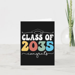 Of 2036 Kindergarten First Day Graduation Grow Wit Card