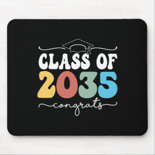 Of 2036 Kindergarten First Day Graduation Grow Wit Mouse Mat