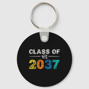Of 2037 Grow With Me First Day Of School Graduatio Key Ring