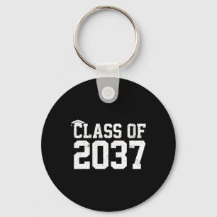 Of 2037 Grow With Me Graduation First Day Of Schoo Key Ring