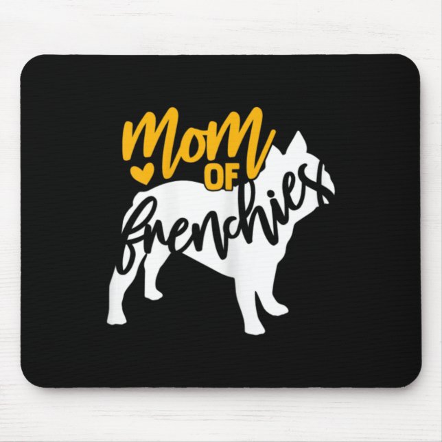 Of A French Bulldog  Mouse Mat (Front)